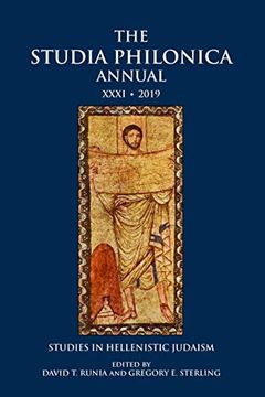 portada The Studia Philonica Annual Xxxi, 2019: Studies in Hellenistic Judaism (in English)