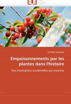 portada Empoisonnements Par Les Plantes Dans L''Histoire