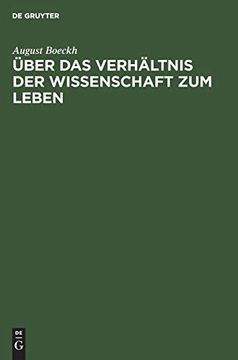 portada Über das Verhältnis der Wissenschaft zum Leben (in German)