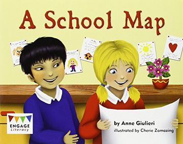 portada A School map (Engage Literacy Green) (en Inglés)