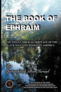 portada the book of ephraim (en Inglés)