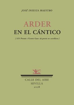 portada Arder en el cántico (in Spanish)