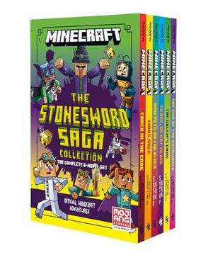 portada Minecraft Complete 6 Book Stonesword Saga