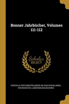 portada Bonner Jahrbücher, Volumes 111-112 