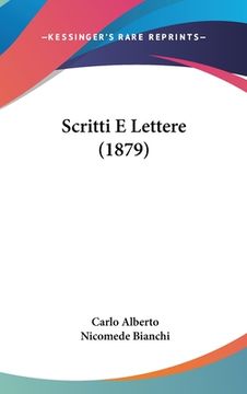 portada Scritti E Lettere (1879) (in Italian)