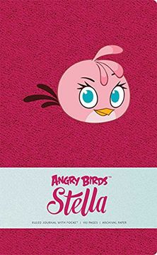 portada Angry Birds Stella Hardcover Ruled Journal