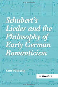 portada Schubert'S Lieder and the Philosophy of Early German Romanticism (in English)
