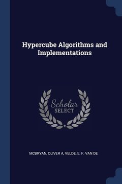 portada Hypercube Algorithms and Implementations