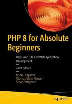 portada Php 8 for Absolute Beginners: Basic Website and web Application Development (in English)