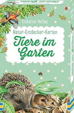portada Natur-Entdecker-Karten: Tiere im Garten (en Alemán)