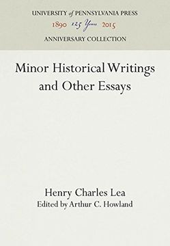 portada Minor Historical Writings and Other Essays