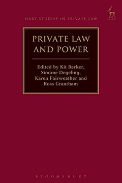 portada Private Law and Power (Hart Studies in Private Law)