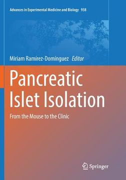 portada Pancreatic Islet Isolation: From the Mouse to the Clinic (in English)