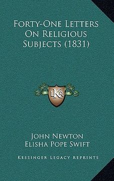 portada forty-one letters on religious subjects (1831) (en Inglés)
