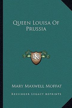 portada queen louisa of prussia (en Inglés)