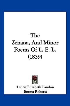 portada the zenana, and minor poems of l. e. l. (1839)
