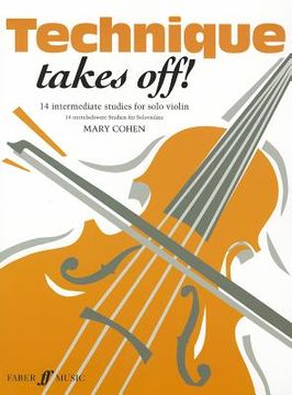 portada technique takes off! for violin (en Inglés)