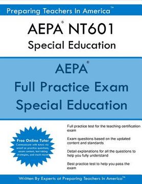 portada AEPA NT601 Special Education: Arizona Educator Proficiency Assessments (en Inglés)