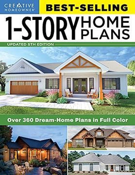 portada Best-Selling 1-Story Home Plans, 5th Edition: Over 360 Dream-Home Plans in Full Color (en Inglés)