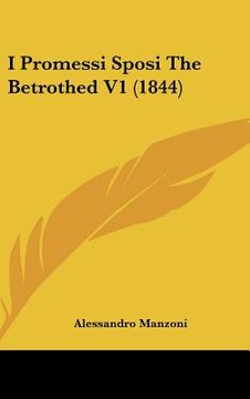 portada i promessi sposi the betrothed v1 (1844) (en Inglés)