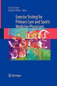 portada exercise testing for primary care and sports medicine physicians