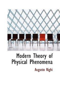 portada modern theory of physical phenomena (in English)