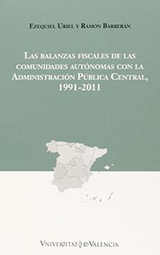 portada Balanzas Fiscales De Las Comunidades Autónomas Con La Administración Pública Cen