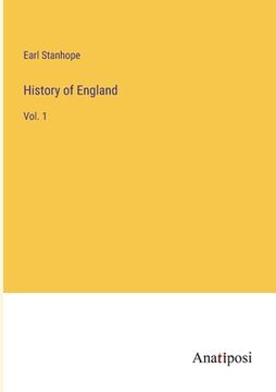 portada History of England: Vol. 1 (in English)