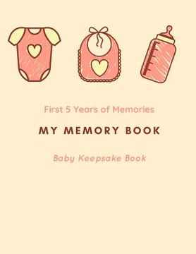 portada My Memory Book: Baby Keepsake Book (in English)