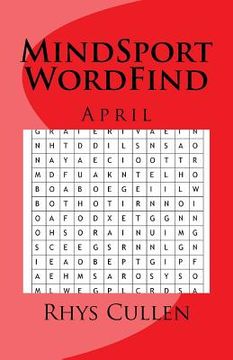 portada MindSport WordFind April (en Inglés)