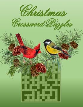 portada Christmas Crossword Puzzles: 50 General Topic Crosswords, Gift for Puzzlers and Adults (en Inglés)