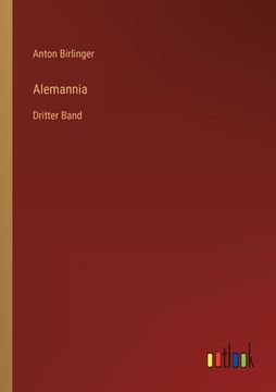 portada Alemannia: Dritter Band (en Alemán)