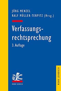 portada Verfassungsrechtsprechung: Ausgewahlte Entscheidungen Des Bundesverfassungsgerichts in Retrospektive (in German)