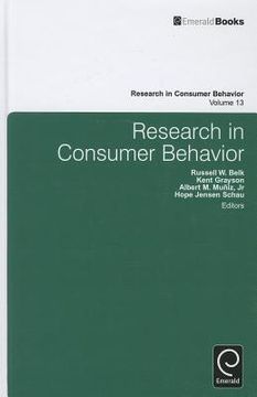 portada research in consumer behavior