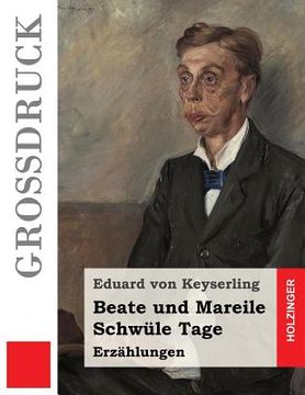 portada Beate und Mareile / Schwüle Tage (Großdruck): Erzählungen (en Alemán)