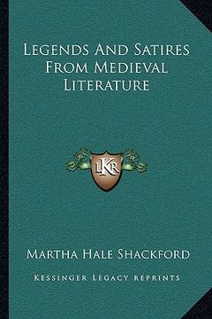 portada legends and satires from medieval literature (en Inglés)