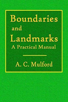 portada Boundaries and Landmarks - a Practical Manual (in English)