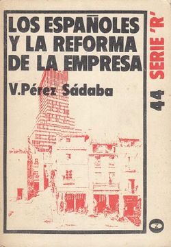 portada Españoles y la Reforma de la Empresa los