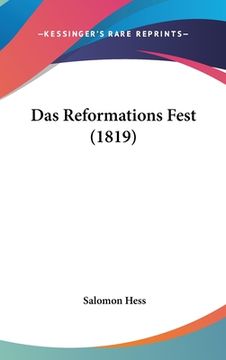 portada Das Reformations Fest (1819) (en Alemán)