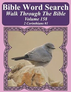 portada Bible Word Search Walk Through The Bible Volume 158: 2 Corinthians #1 Extra Large Print (en Inglés)