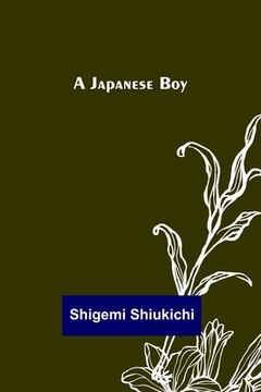 portada A Japanese Boy (en Inglés)