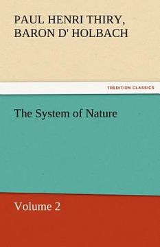 portada the system of nature, volume 2