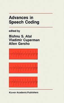 portada advances in speech coding (en Inglés)