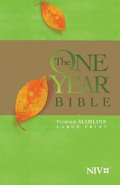 portada The One Year Bible NIV, Premium Slimline Large Print edition