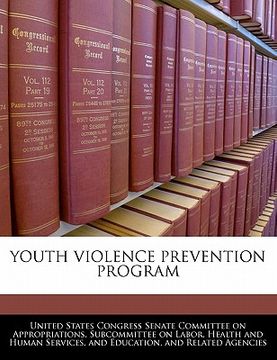 portada youth violence prevention program (en Inglés)