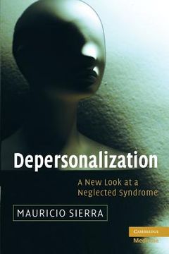 portada Depersonalization: A new Look at a Neglected Syndrome (en Inglés)