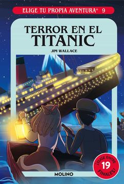 portada Elige tu Propia Aventura 9. Terror en el Titanic