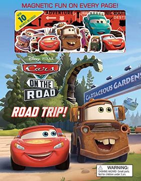 portada Disney Pixar: Cars on the Road (Magnetic Hardcover) (en Inglés)