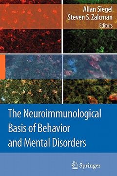 portada the neuroimmunological basis of behavior and mental disorders (en Inglés)