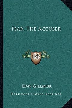 portada fear, the accuser (in English)
